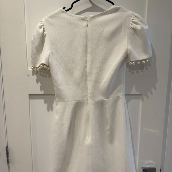 Anthropologie White Mini Dress - Picture 6 of 6